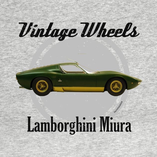 Vintage Wheels - Lamborghini Miura by DaJellah